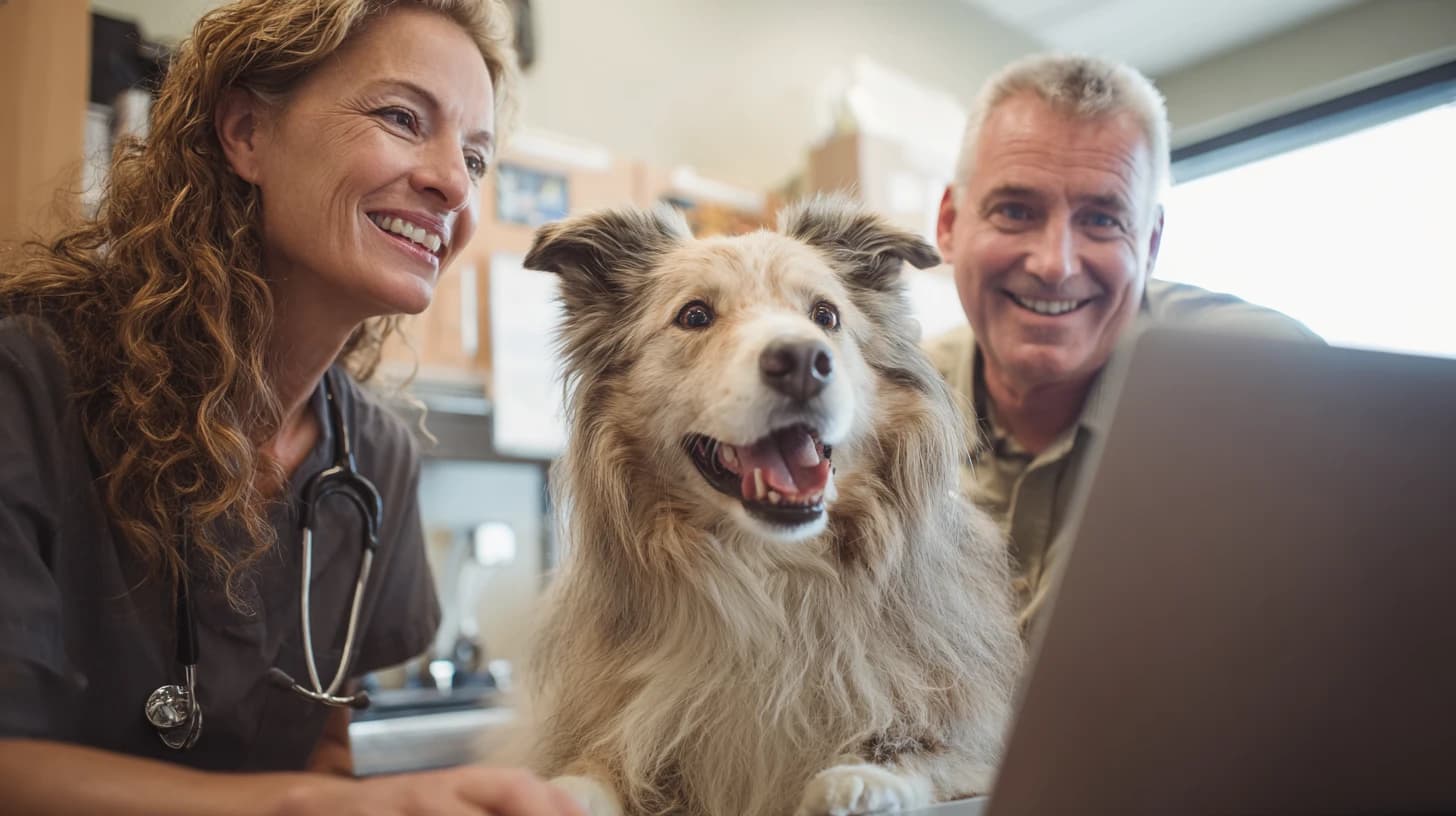 Veterinary descision maker reviewing software choices