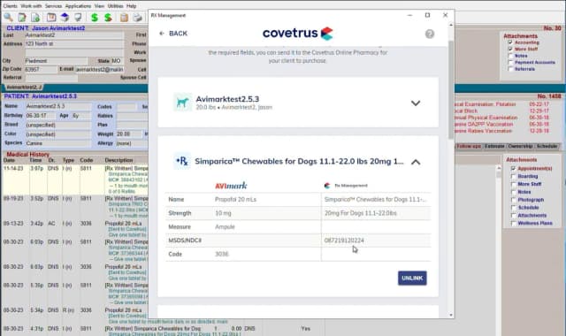 Avimark screenshot 2